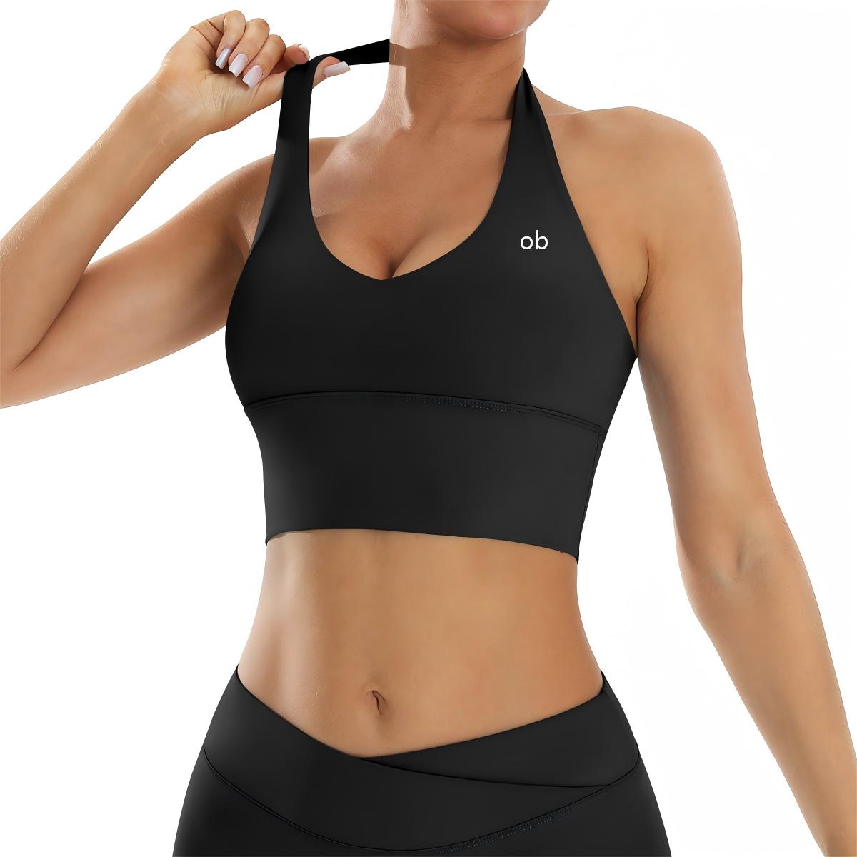 Breathable neck-wrap style wom - Sports Bra Racerback 评论和价格