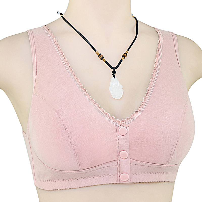 Comfortable Cotton Bra For Wom - Minimizer Bra Women 评论和价格